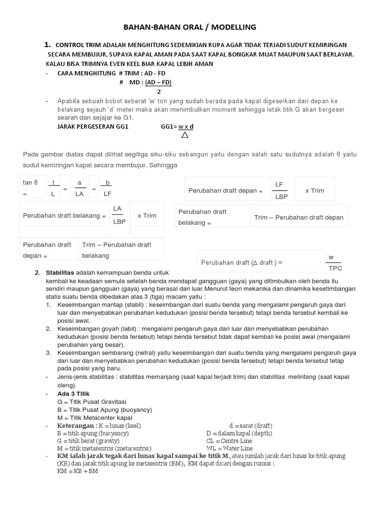 BAHAN Modeling | PDF