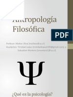 Antropología Filosófica 1