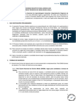 Processo Seletivo SENAI Bahia 2022