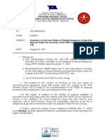 Memo For Rdeu Rsog RMFB - Inventory NHQFG