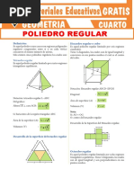 Poliedro Regular para Cuarto Grado de Secundaria