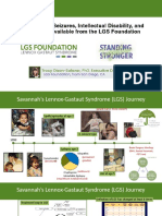 Uncontrolled Seizures, Intellectual Disability, and Resources Available From The LGS Foundation