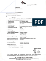 Surat Permohonan Pengesahan PP PT Cals Palembang