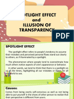 Spotlight Effect