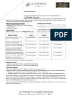 JS Luwansa Hotel Quarantine Package