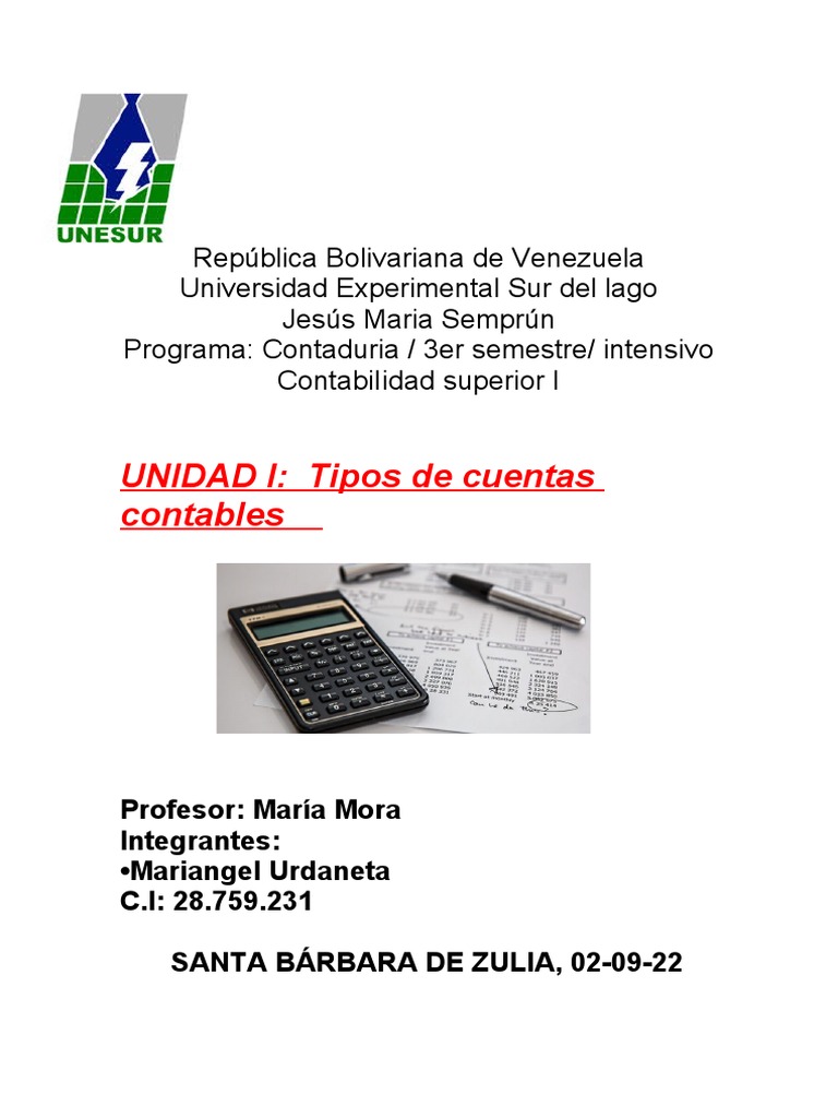 Clasificación de Cuentas Contables | PDF | Contabilidad | Business