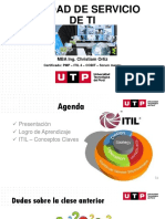 Gestión de servicio de TI con ITIL