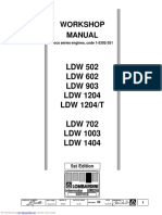 Manual Servivio Lombardini 1003