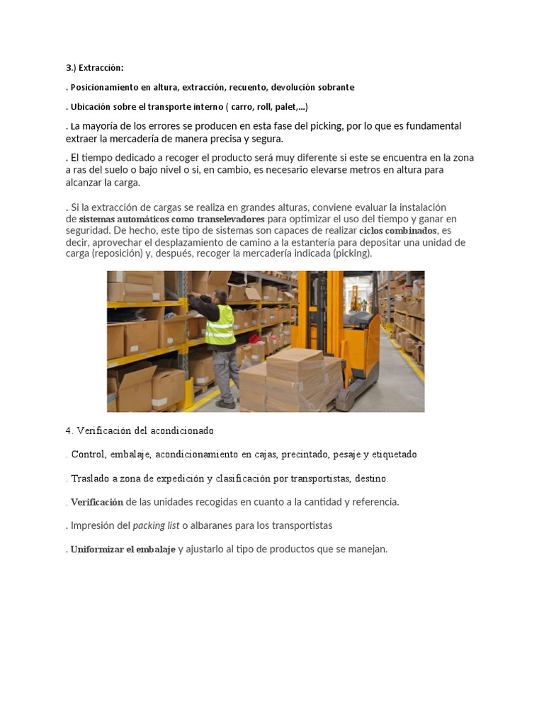 3 y 4 Picking | PDF