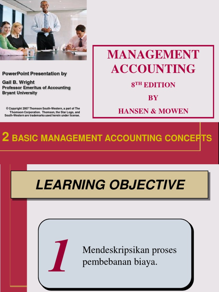 Basic Management Accounting Concepts | PDF | Bisnis