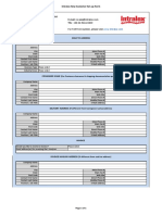 Customer Set up Form