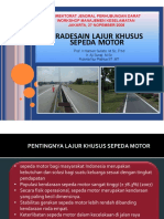 Pradesain Lajur Khusus sepeda Motor