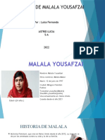 Exposicion Malala Yousafzai