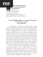  Resenha A SOCIEDADE SALARIAL 