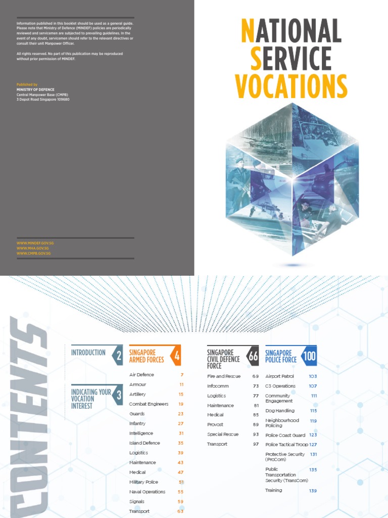 Ns Vocations Handbook | PDF | Artillery | Defense Policy