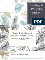 Chapter 1 .1readings in Philippine History