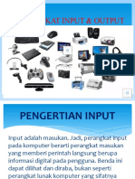 Perangkat Input & Output