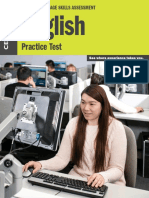 English - Skills Assessment Practice Test