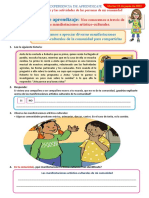 DIA 2 Nos Conocemos A Través de Nuestras Manifestaciones Artístico-Culturales