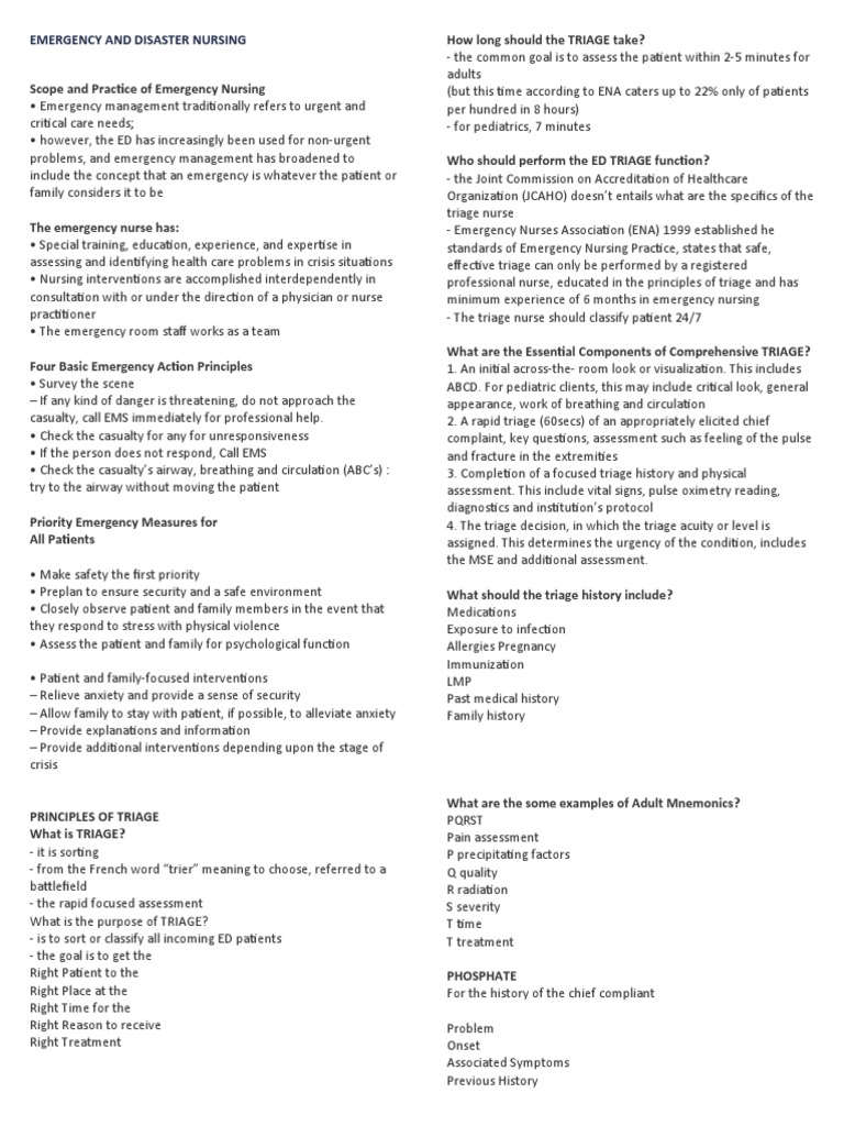 Emergency and Disaster Nursing | PDF | Shock (Circulatory) | Sepsis