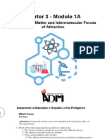 Properties of Matter and Intermolecular Forces