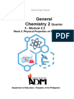General Chemistry 2 Module 2-2