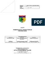 8.1.1.1 Pemeriksaan Lab (Protein Urin)