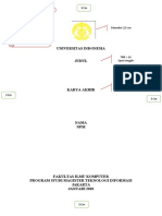 Contoh Format Ka