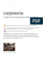 Carpintería - Wikipedia, La Enciclopedia Libre