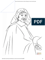 Dibujo de René Descartes para Colorear - Dibujos para Colorear Imprimir Gratis