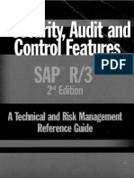 Security Audit and Control Features SAP R3