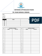 Formulir Referensi Optimalisasi Pasien