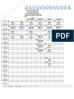 Faculty of Engineering: ICS - CLASS - SCHED - 1SEM - SY11 - 12