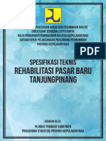 Spesifikasi Teknis Rehabilitasi Pasar Baru Tanjungpinang - Compressed