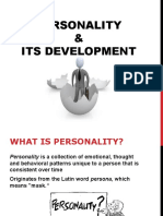 Introduction To Personality