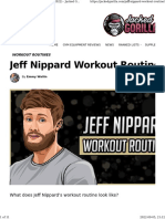Jeff Nippard's Workout Routine & Diet (2022) - Jacked Gorilla