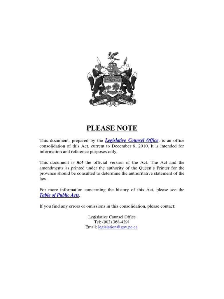 Please Note: Legislative Counsel Office | PDF | Credit (Finance ...