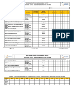 10-F01 MACHINERY, TOOLS AND EQUIPMENT SAFETY REGISTER and INSPECTION MATRIX