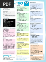 Go Cheat Sheet