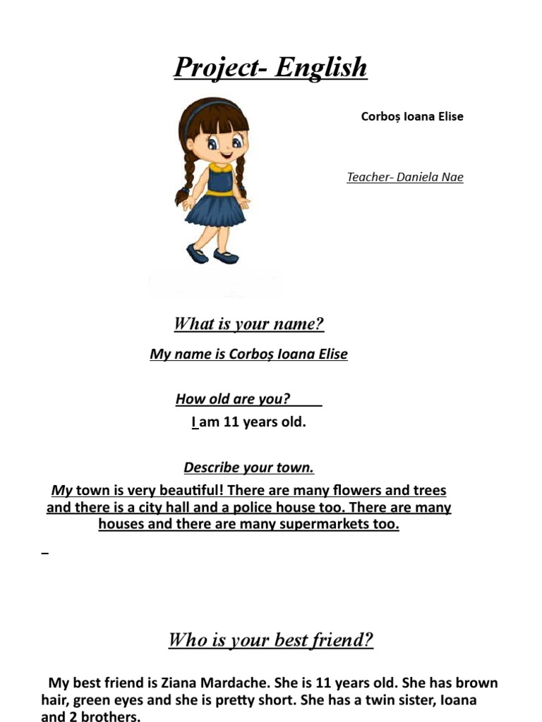 Project - English | PDF | Language Arts & Discipline | Wellness