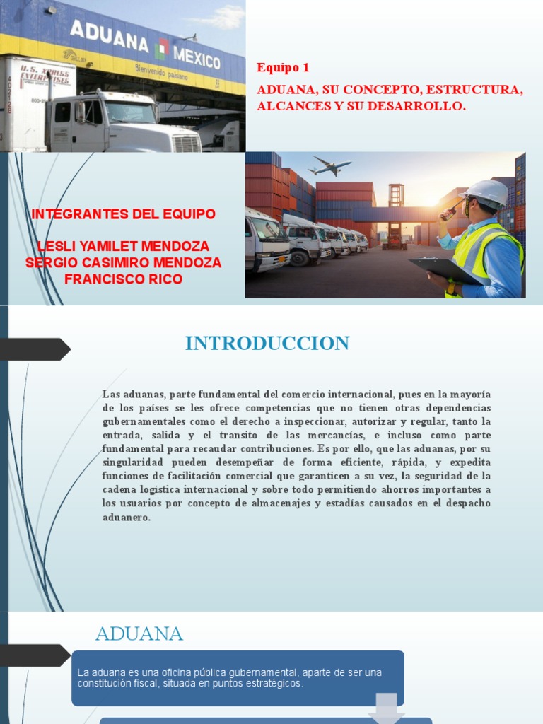Desarrollo de Las Aduanas | PDF | aduana | Economias