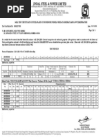 Page 1 of 6: Test Certificate No. 0000052877 | PDF | Ultimate Tensile ...