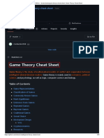 GitHub - Game Theory Cheat Sheet