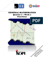 General Mathematics Q1 WEEK 1 FUNCTIONS