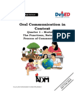 Oral Communication Quarter 1