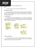 CASE STUDY - Library Management System | PDF | Conceptual Model ...