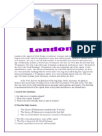 London Reading Comprehension Exercises - 93747