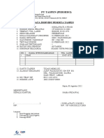 PT Taspen (Persero) : Data Individu Peserta Taspen