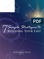 7 Strategies To Building Your List 5