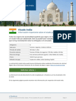 Visado India: Requisitos y cómo solicitar el e-Visado